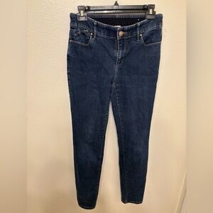 Chico's Dark Blue Skinny Jeans